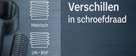 Verschillen in Schroefdraad